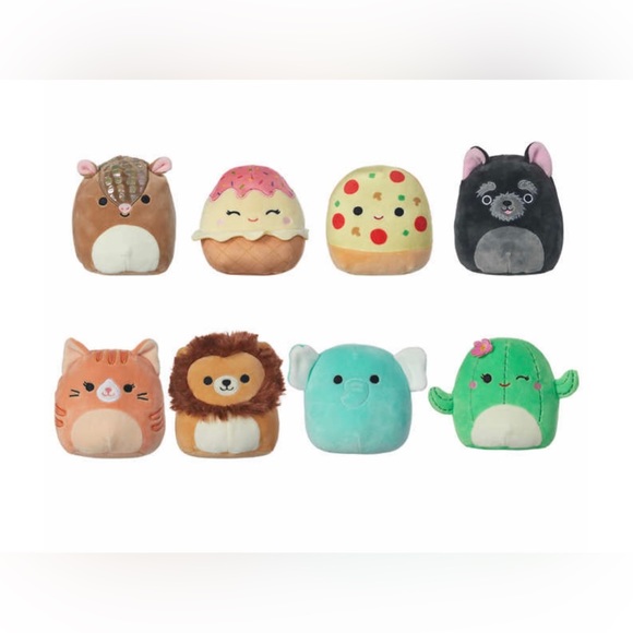 8 5” Kellytoy Squishmallows - Assorted Mini Pack - 8 5” Squishmallows Set - Picture 2 of 16